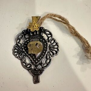 Dye cut heart ornaments. Set of 30 pieces